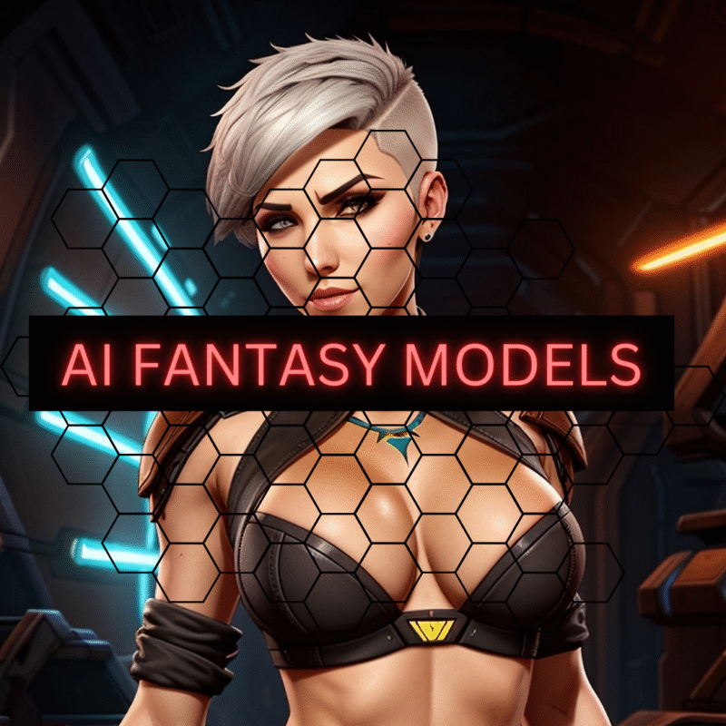 AI fantasy models cover