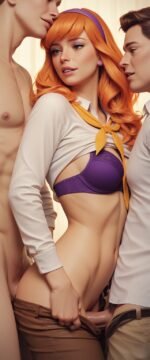 daphne scooby doo parody artwork, premium adult ai content