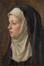 erotic art nun portrait