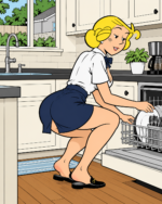 alice mitchell 1950s housewife erotic art